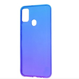 Силикон 0.5 mm Gradient Design Samsung Galaxy M21/M30s (M215/M307) blue/purple